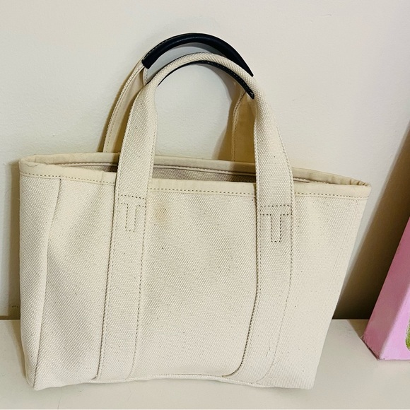 New Tory Burch canvas tote - Picture 3 of 6